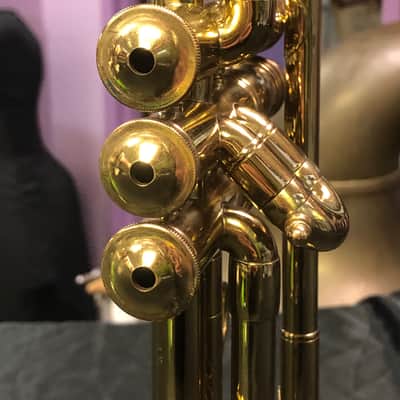 Vintage F. Besson Brevete Professional Trumpet *Relacquered* imagen 12