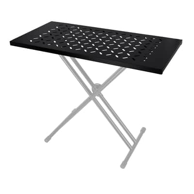 Rockville RKS42X 2-Tier X-Stand Keyboard or DJ Stand with Shelf to Turn Into Table image 4