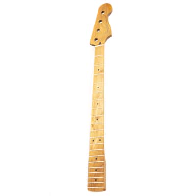 Fender Roasted Maple Precision Bass Neck MN - Bass Part image 1