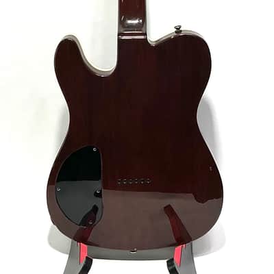 Fender Special Edition Set-Neck Custom Telecaster HH FMT 2003 - Crimson Transparent image 4