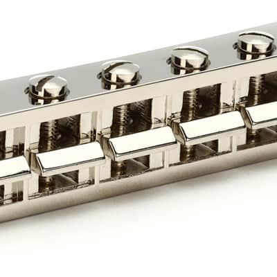 Gibson Accessories Nashville Tune-O-Matic Bridge with Full Assembly - Nickel image 1