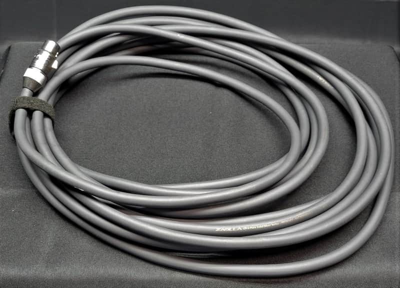 ケーブル・シールド ZAOLLA SILVERLINE THE MICROPHON CABLE Zaolla Silverline High-Definition Microphone Cable (30') 2000's