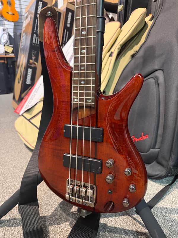 Ibanez SR700-AM Standard Soundgear Bass 2008 - 2015 - Amber image 1