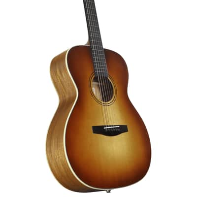 Alvarez LF60e Sunset Folk/OM Guitar with FlexiCase/Pickup - Sunset (NEW DEMO) image 6