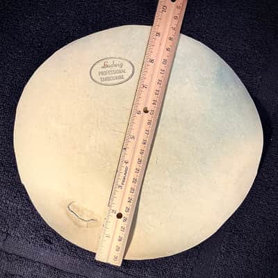 Ludwig Concert Tambourine 10” Double Row Jingles 1960’s (Sound File) image 14
