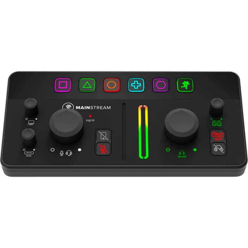 Mackie MainStream Complete Live Streaming and Video Capture Interface With Programmable Control Keys, Matrix Software, HDMI Capture and Thru, USB-C Hub, Bus Powered image 1