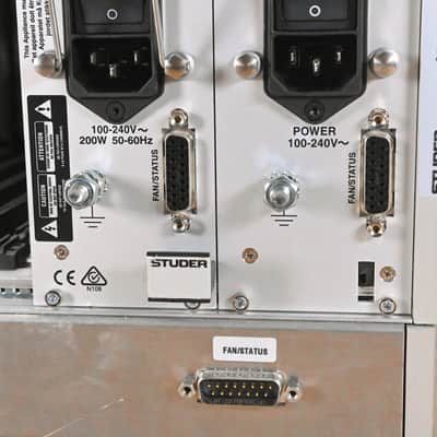 Studer D23m I/O System w/ A-Link HD Card, Fan Module, and Filter Module CG01BZR image 17