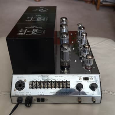 McIntosh MC225 25-Watt Stereo Tube Power Amplifier 1961 - 1967 - Black image 3