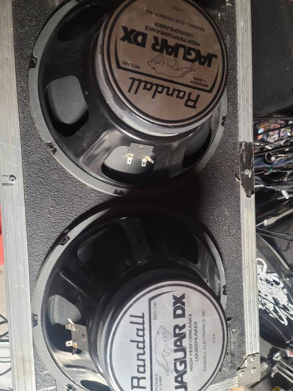 Randall Jaguar res-100 1980s 12 inch speakers | Reverb