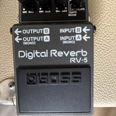 Boss RV-5 Digital Reverb - Komplett mit OVP & Manual - dunkelgrau image 1