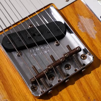 Fender Custom Shop 1958 telecaster LTD Heavy Relic Chocolate 3 Tonesunburst image 10