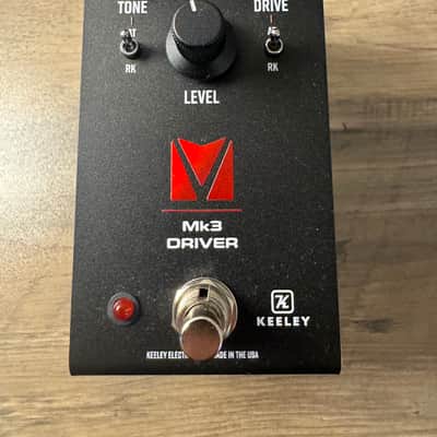 Keeley Mk3 Driver Andy Timmons Signature Overdrive 2024 - Present - Black / Red image 1