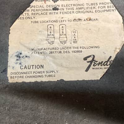 Fender Musicmaster Bass 2-Channel 12-Watt 1x12" Bass Combo 1970 - 1980 - Silverface image 15