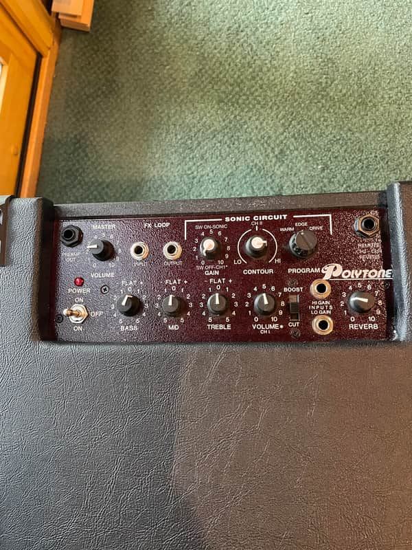 Polytone Mini Brute II Guitar Combo Amplifier with Cover image 1