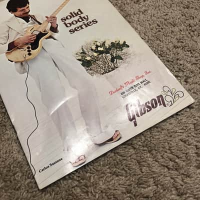 Gibson 1975 Solid Body Series Catalog Flyer (SG Custom, SG Standard, SG Special, Marauder, L6-S, L-5S, Carlos Santana) image 10