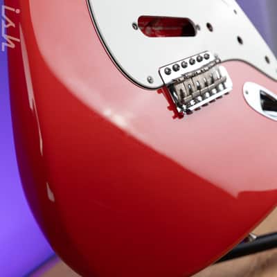 1996 Fender Stratocaster Vintage '62 American Strat Body Fiesta Red image 5