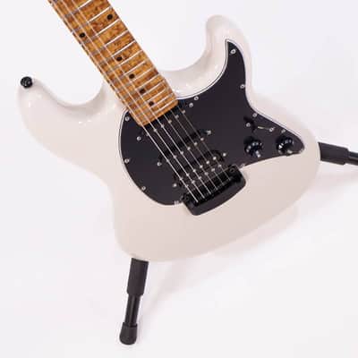 Music Man Cutlass RS HSS - Limestone with Roasted Maple Fingerboard image 3