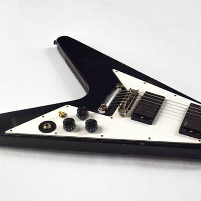 Gibson Kirk Hammett 1979 Flying V Custom Shop Murphy Lab 2012 - Ebony image 4