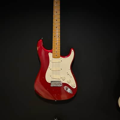 Fender Eric Johnson 57 Strat-David Gilmour setup mid 90s? - Candy Apple Red image 1