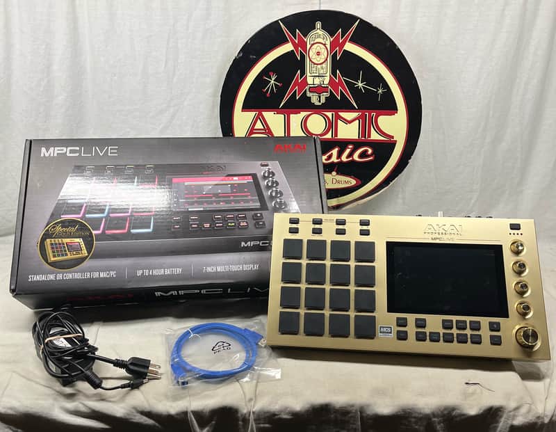 Akai MPC Live Standalone Sampler / Sequencer Gold Edition | Reverb