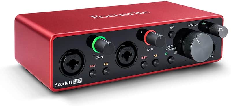 Focusrite Scarlett 2i2 3rd Gen USB Audio Interface | Reverb