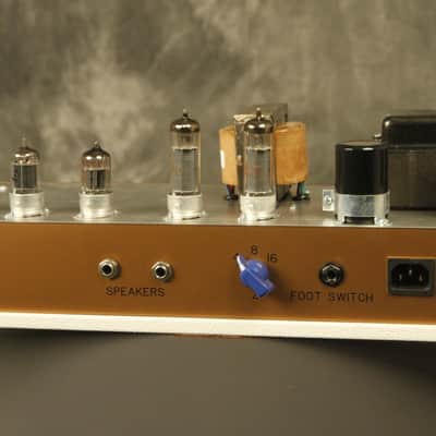 2004 Marsh 1974X Clone Handwired WHITE Combo Tube Amp w/1X12" Celestion image 9