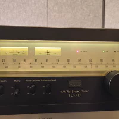 Sansui TU-717 1980s - Black image 2