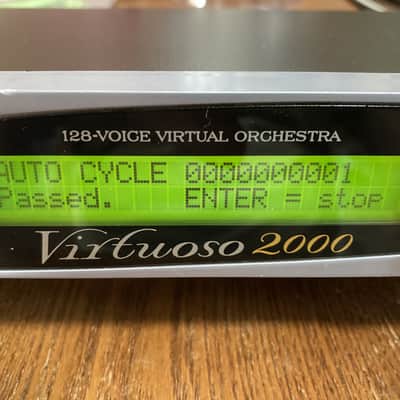 E-MU Systems Virtuoso 2000 Rackmount 128 Voice Virtual Orchestra For Sale + 3 Sound ROMs image 9