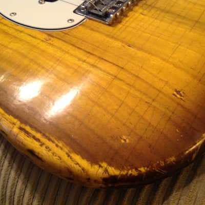 USA Made Relic Style Stratocaster Partscaster w/ Vintage Dual Hotrail image 2
