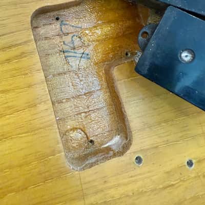 Fender Precision Bass Gold Guard 1959 - Sunburst Ash Body Lightweight image 16