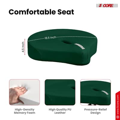 5 Core Drum Throne w 4.5" Padded Stool Adjustable Drummer Chair image 4