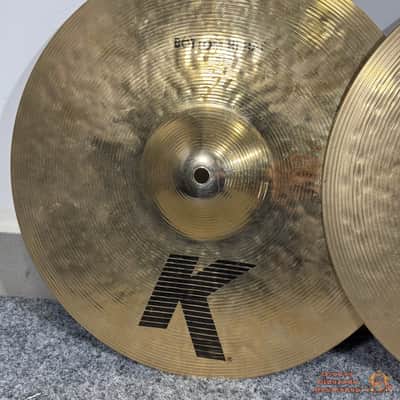 Zildjian K 14” Hihat Cymbals (Brilliant Heavy) image 3