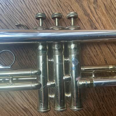 1962 King SilverSonic Symphony Trumpet Silver Sonic Symphony 1962 - Silver and Brass image 7