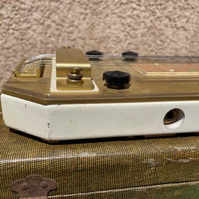 Epiphone Electar Model M 7 1938-1939 - White And Gold image 11