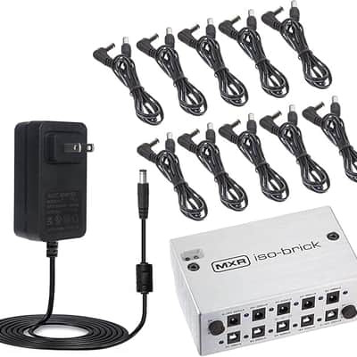 18V Power Adapter Compatible with MXR M237 M238 M239 M 237 238 239 Mini Iso-Brick MXRM237 MXRM238 Dunlop DC Brick Multi DCB-10 DCB10 Guitar Pedal, 18VDC 2A mxr Power Supply image 5