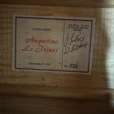 Augustino LoPrinzi MPD-200 Flame Maple 2008 w/ HSC image 9