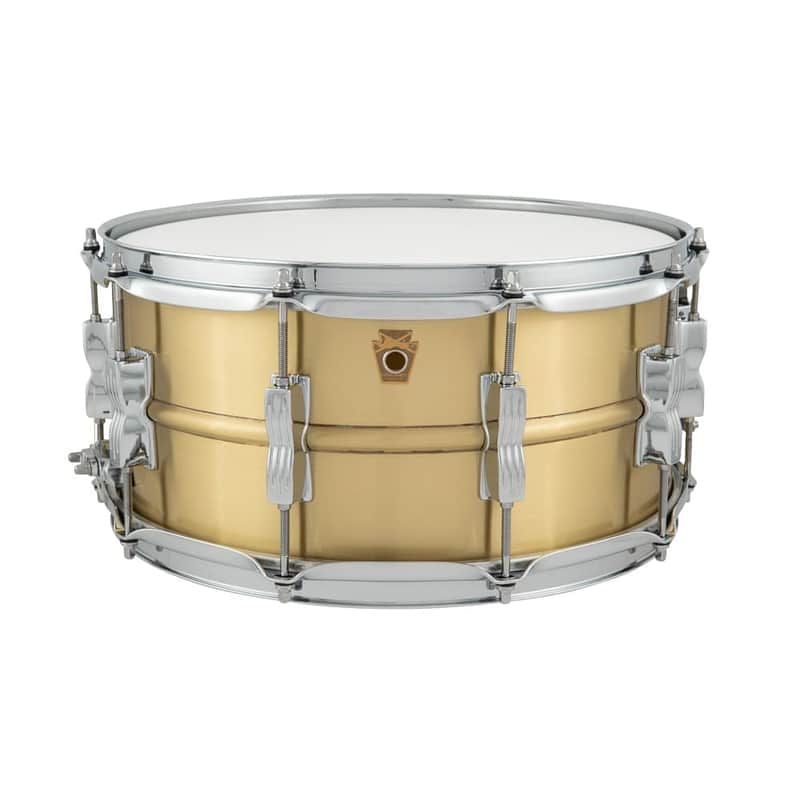 Ludwig LB654B Acro 6.5" x 14" Snare Drum - Brushed Brass image 1
