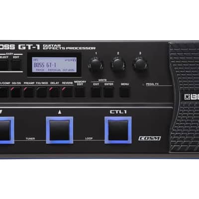 Boss GT-1 Guitar Effects Processor - Black image 3
