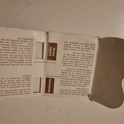 Gibson Original Vintage 1958 Gibson LG-2 Hangtag Booklet & Truss Rod Tool Bundle 1958 - NA image 4