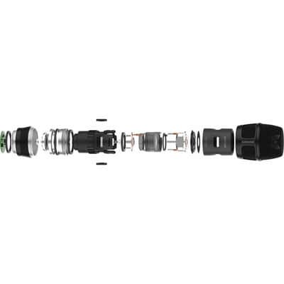 SHURE RPW204 Capsule micro HF supercardioïde, Noire image 2