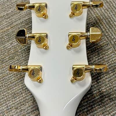 MIJ 1993 Gretsch 7594 White Falcon II Semi Hollowbody El. Guitar w/ OHSC, Excellent Condition image 13