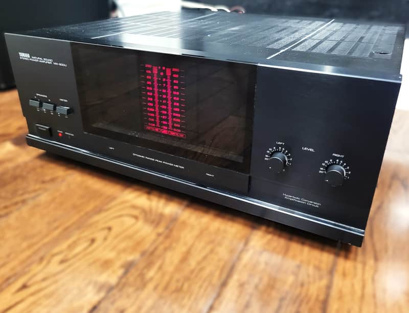Yamaha MX 600U MX-600U Stereo Power Amplifier Tested Excellent Vintage Rare image 1