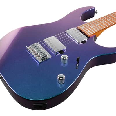 Ibanez GIO RG 6 String Electric Guitar - Blue Metal Chameleon (GRG121SPBMC) image 6