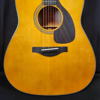 Yamaha FGX5 Red Label Folk Guitar, Gloss Finish, MIJ, All Solid, W/Atmosfeel Pickup System, HSC 2024 image 1