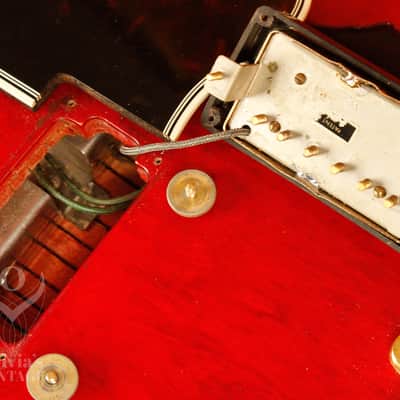 1961 Gibson ES-355 Stereo Varitone Cherry w/ '70's T-top pickups image 21