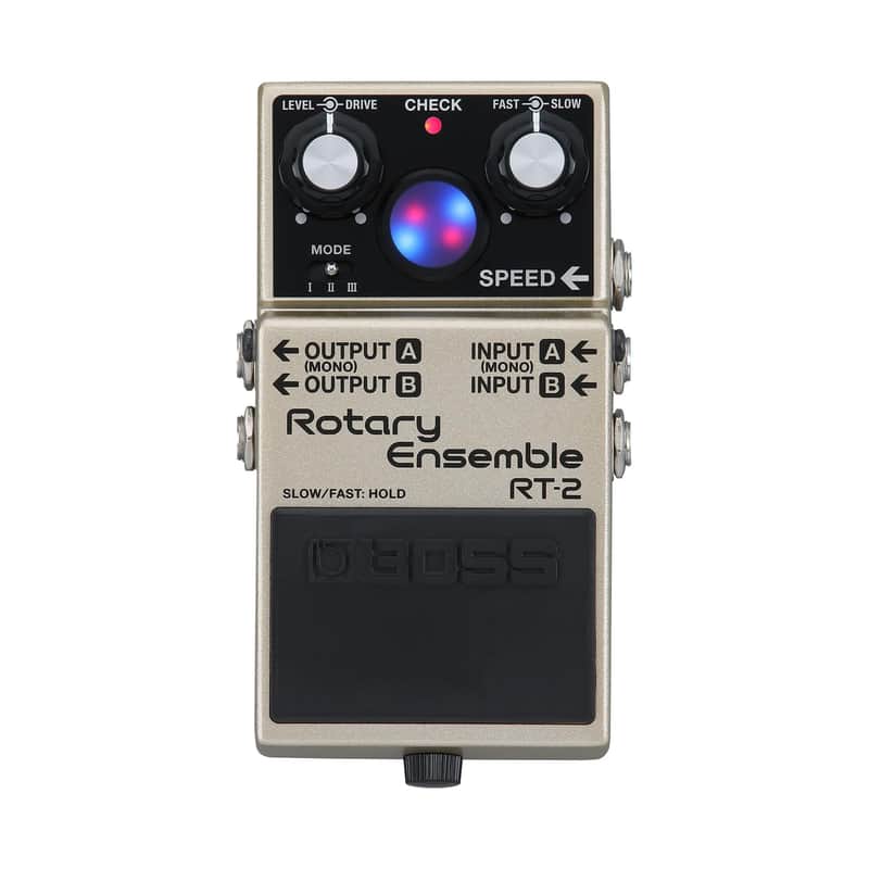BOSS RT-2 | Compact Rotary Ensemble Pedal | Authentic Rotary Speaker Sounds | Tailored for Guitars & Keyboards | 3 Versatile Modes | Multiple Mod FX in One | Expanded I/O Features image 1