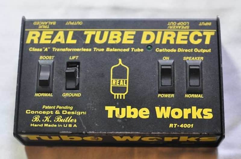 BK Butler Tube Works RT-4001 Active DI Direct Input Box image 1