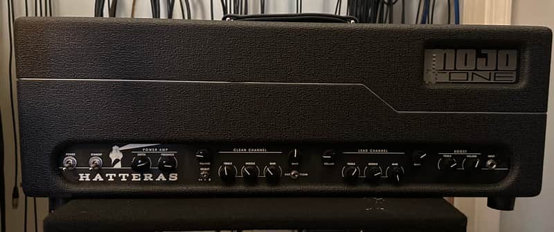 Mojotone Hatteras 100-Watt Guitar Amp Head with footswitch image 1