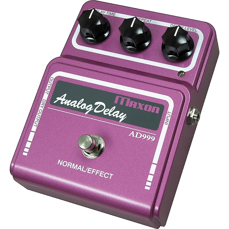 Maxon AD-999 Analog Delay Guitar Effects Pedal Regular image 1