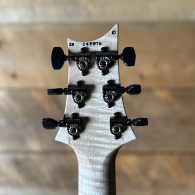 PRS Wood Library McCarty 594 Flamed Maple 10 Top, Swamp Ash Back, Flamed Maple Neck, Bound Ebony FB - Satin Blue Fade 418876 image 11